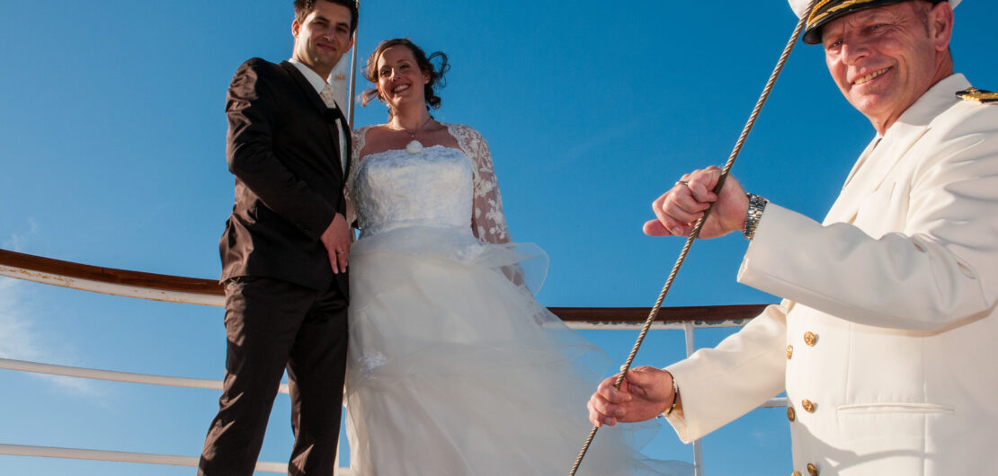 Hochzeit auf hoher See